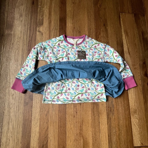 NWT Matilda Jane Moments With You Tweet Tweet Tunic Long sleeve Top Girls Sz 8 - Picture 3 of 9